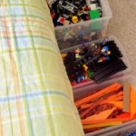 Organizing the kid’s stuff too!