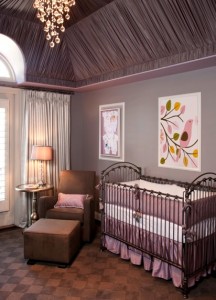 Sweet dreams won't be hard with this gorgeous fabric ceiling