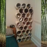 Weekend DIY Project: Easy PVC Shoe Rack