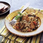 Summer Toasted Barley and Chicken Pilaf Recipe