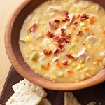 Autumn Chicken and Corn Soup with Chile-Mint Salsa Recipe