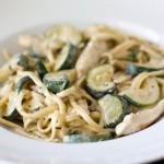 The Perfect End of Summer Chicken & Zucchini Alfredo Recipe
