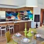 Transforming a Modern Showroom into an Urban-Inspired Kitchen