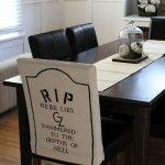 Ghoulish Idea: Dress Up Your Chairs For Halloween