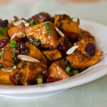 Holiday Roasted Sweet Potato Salad with Chutney Vinaigrette Recipe
