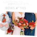 Matching the Perfect Shade Bows & Ties with Wedding Colors