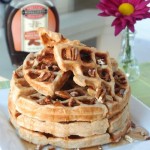 Easter Brunch Favorite: Pecan Waffles & Banana Syrup Recipe