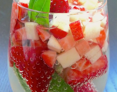 Spring Drink: Strawberry Basil Sangria Recipe
