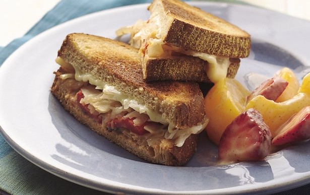 Vegan Lunch: Tofu Reuben Sandwich Recipe
