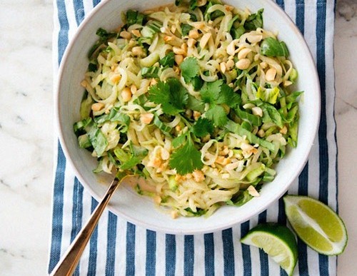 Vegan Asian Cucumber Peanut Salad Recipe