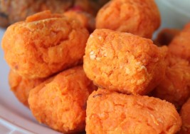 Kids’ Vegan Snack Recipe: Sweet Potato Tater Tots