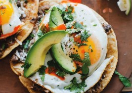 Sunday Ranchero Breakfast Tostadas