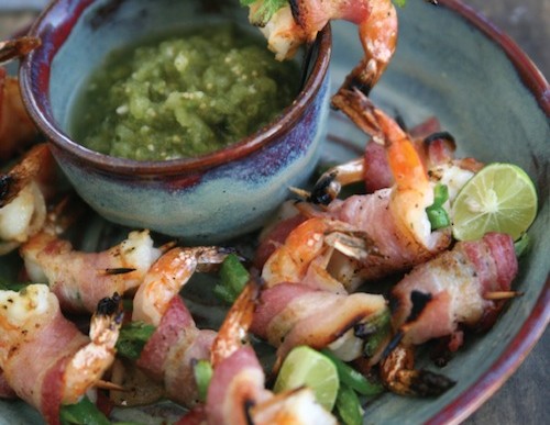 Bacon Wrapped Shrimp Recipe & 4 Summer Appetizers