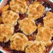 Spring Inspired Peach Blackberry Cobbler Recipe