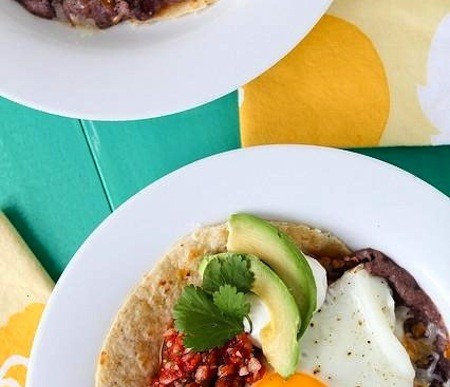 Mexican Breakfast: Huevos Rancheros & Fresh Pico de Gallo Recipe