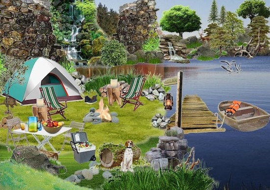 Olioboard Inspiration – The Perfect Campout for Father’s Day