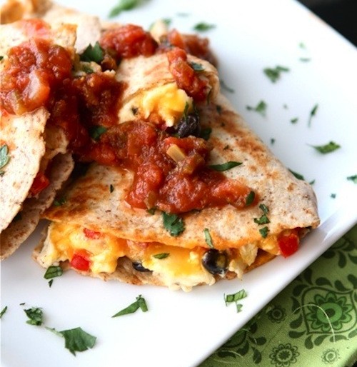 Father’s Day Brunch: Maple Sausage Breakfast Quesadillas