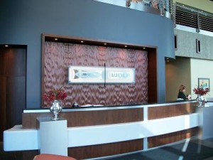 sign reception