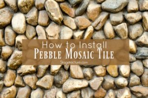 pebble mosaic tile ideas