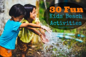 kids beach activities