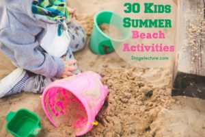 kids beach activities sand