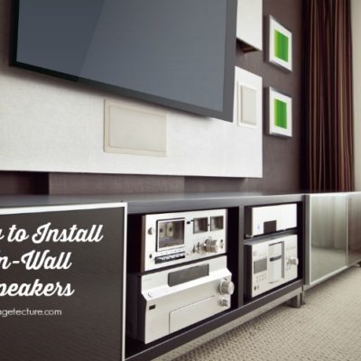 How to Install Home Theater In-Wall Speakers (Video)