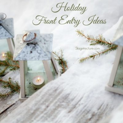 Festive Holiday Front Door and Entry Ideas