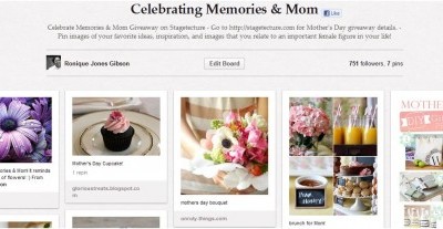 ‘Celebrating Memories & Mom Giveaway’ with UPrinting & Stagetecture