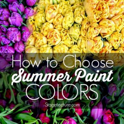 Choosing a Summer Paint Colors Theme for your Home