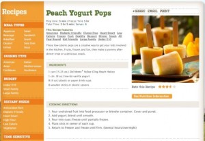 del monte recipes page