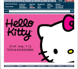 Cookies Kids Girls hello kitty