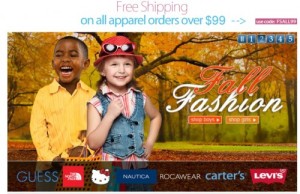 Cookies Kids main page