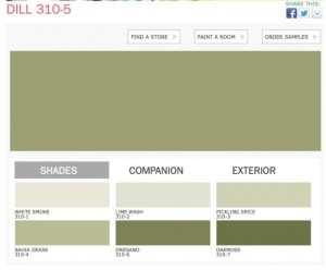 Dill color PPG Paints