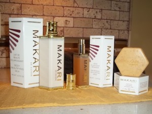 Makari_products displayed