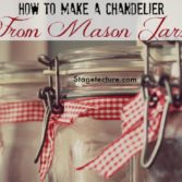 How to Make a Mason Jar Chandelier (Video)