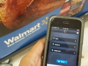 Jingit Walmart check in at store