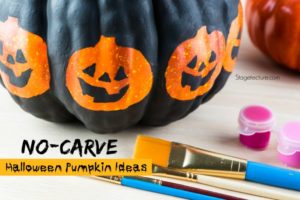 pumpkin carving no carve ideas