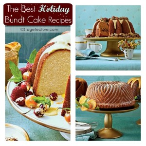Stagetecture Holiday Bundt Cake Recipes