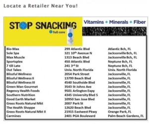 full core locate a retailer