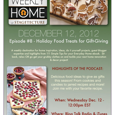 Stagetecture Radio – Holiday Food Treats to Give