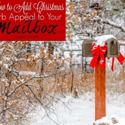 Christmas Curb Appeal: Add Festive Holiday Color to Your Mailbox