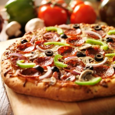 Super Bowl Snack Food – Mediterranean Inspired Pizza