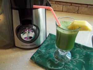 hamilton beach juicer green juice recipe idea