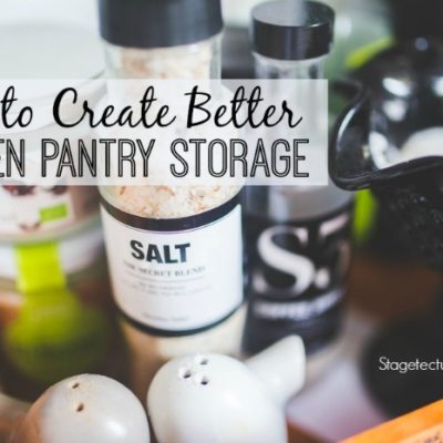 How to Create Better Kitchen Pantry Storage