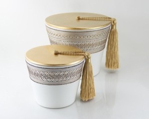 MyCraftWork Luxury Ceramics Tarbouche Jar