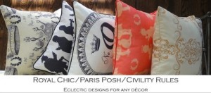 Eddie Wood Cassart decor pillows