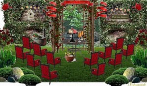 Olioboard_Stagetecture Backyard wedding