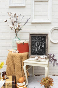 halloween decorations chalkboard