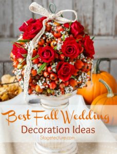fall wedding decoration ideas