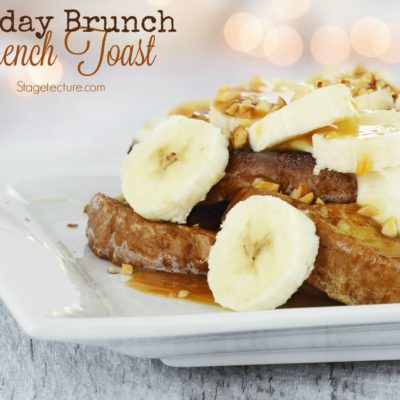 Breakfast Favorite: Baked Banana French Toast Recipe